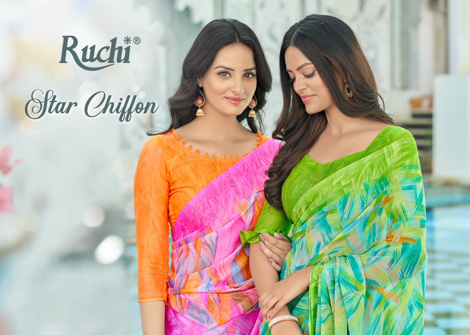 RUCHI SAREES STAR CHIFFON 122ND EDITION